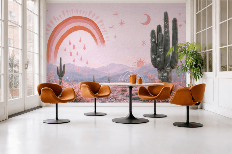 Arid Rainbow Dreamscape