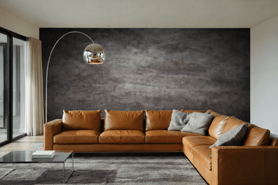 Worn Metallic Canvas