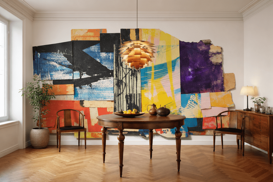 Fragmented Mineral Canvas