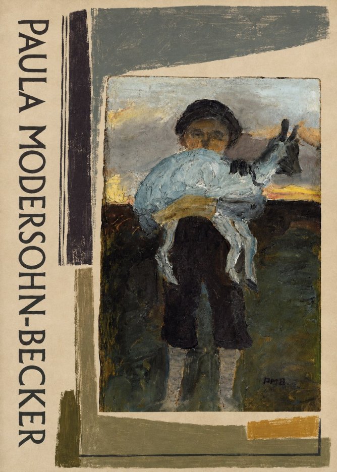 Paula Modersohn-Becker Boy with Goat No2 - Plakat
