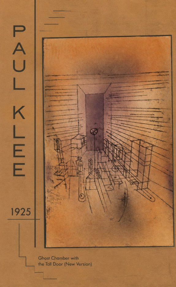 Paul Klee Ghost Chamber with the Tall Door (New Version) No2 - Plakat