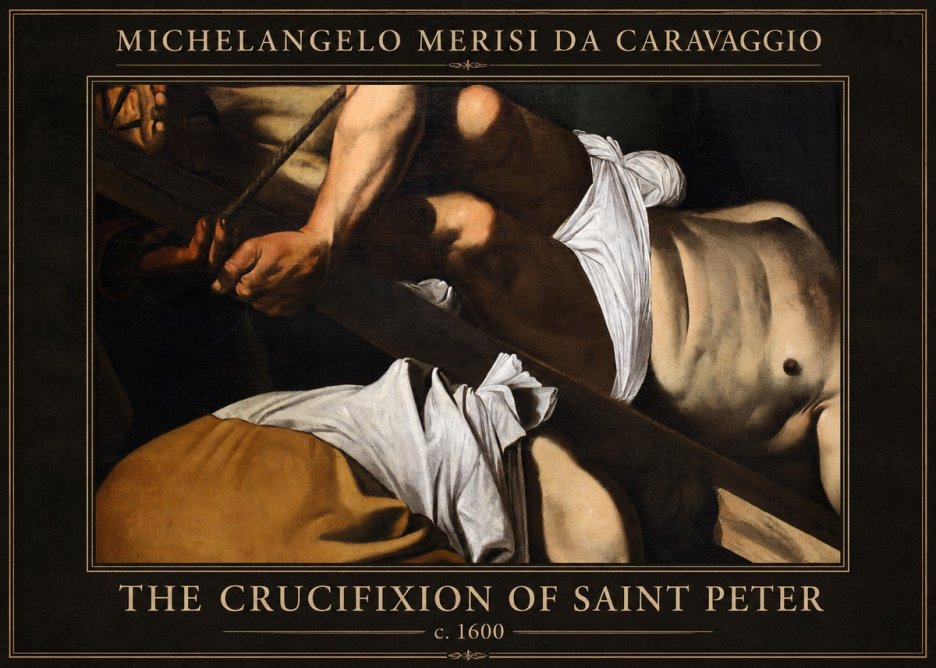 Michelangelo Merisi da Caravaggio The Crucifixion of Saint Peter I No1 - Plakat