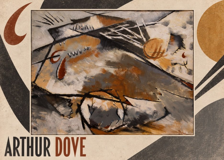 Arthur Dove Pagan Philosophy No4 - Plakat