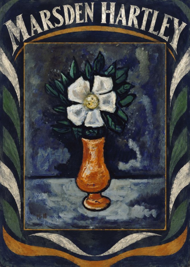 Marsden Hartley Flower in Vase No4 - Plakat
