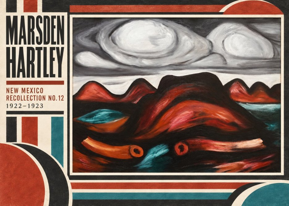 Marsden Hartley New Mexico Recollection No. 12 No3 - Plakat