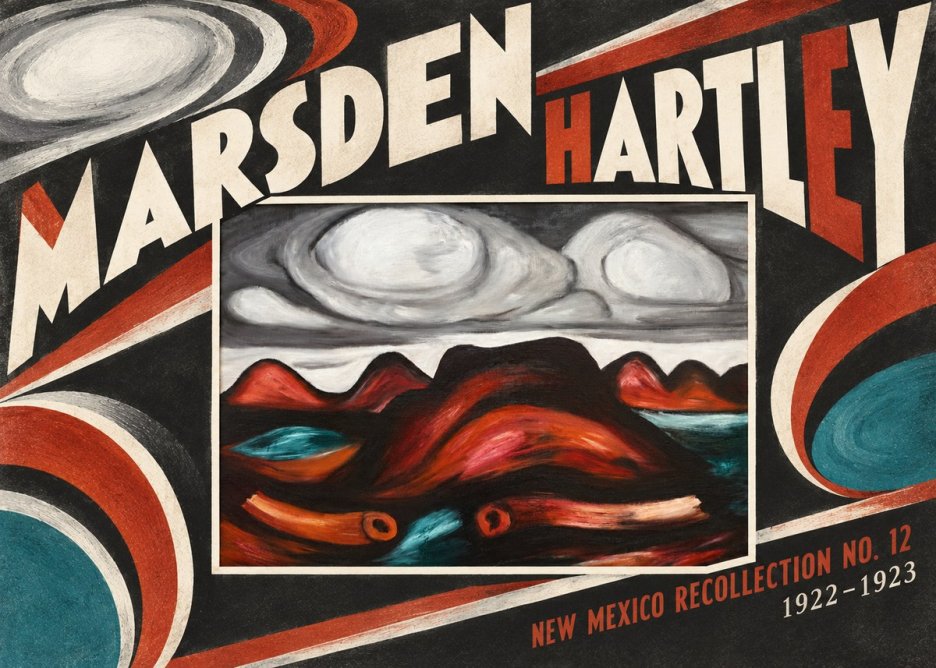 Marsden Hartley New Mexico Recollection No. 12 No5 - Plakat