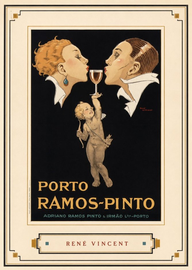René Vincent Porto Ramos-pinto No1 - Plakat