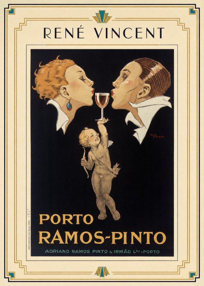 René Vincent Porto Ramos-pinto No2 - Plakat