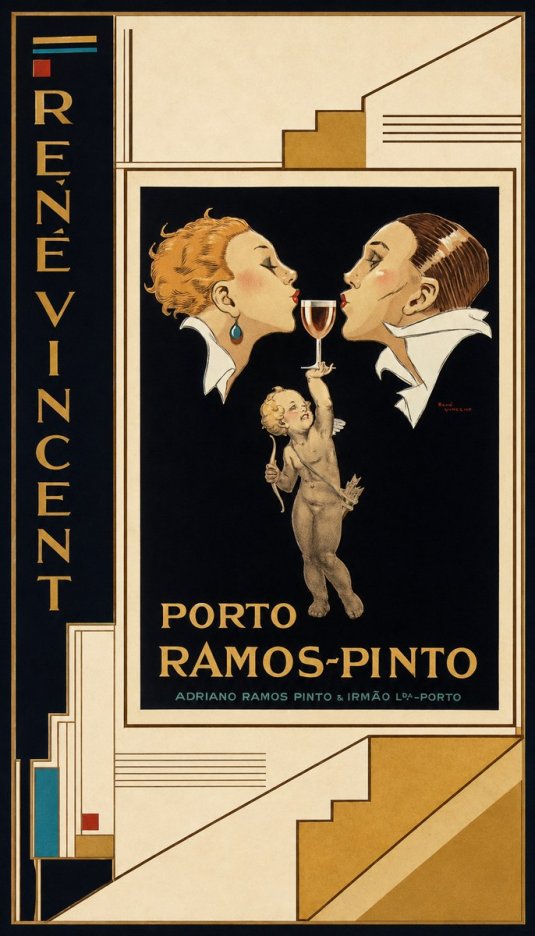 René Vincent Porto Ramos-pinto No3 - Plakat