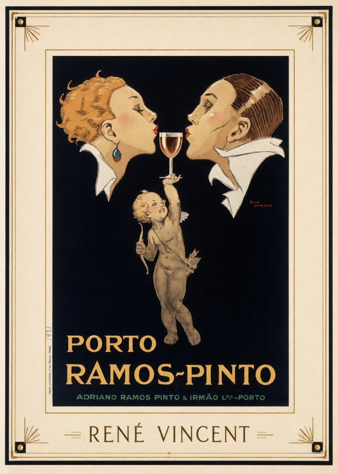 René Vincent Porto Ramos-pinto No5 - Plakat