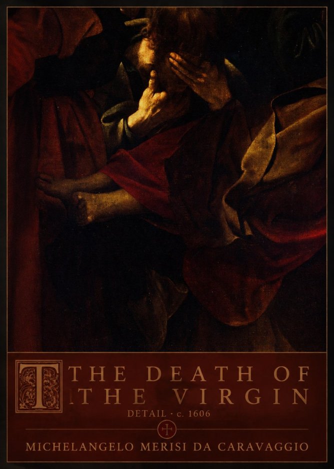 Michelangelo Merisi da Caravaggio The Death of the Virgin – Detail No5 - Plakat