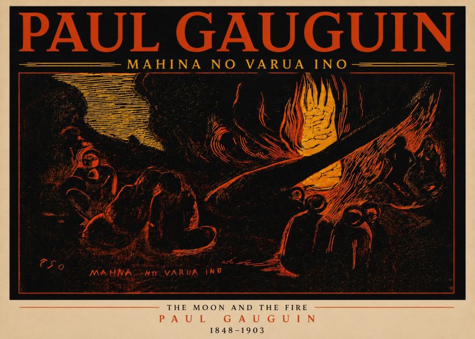 Paul Gauguin Mahina No Varua Ino No5 - Plakat