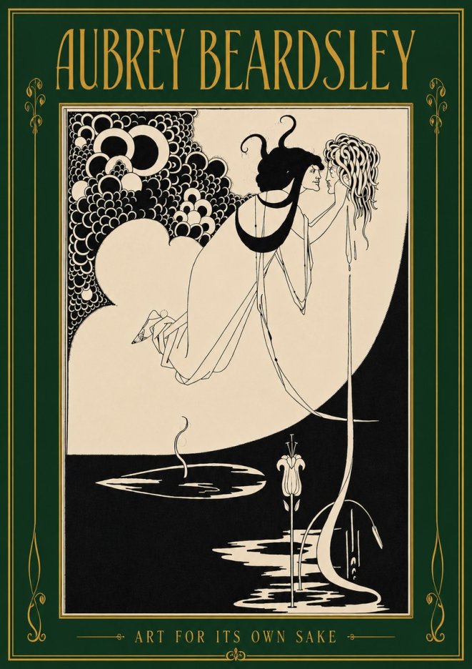 Aubrey Beardsley Art for Its Own Sake No4 - Plakat