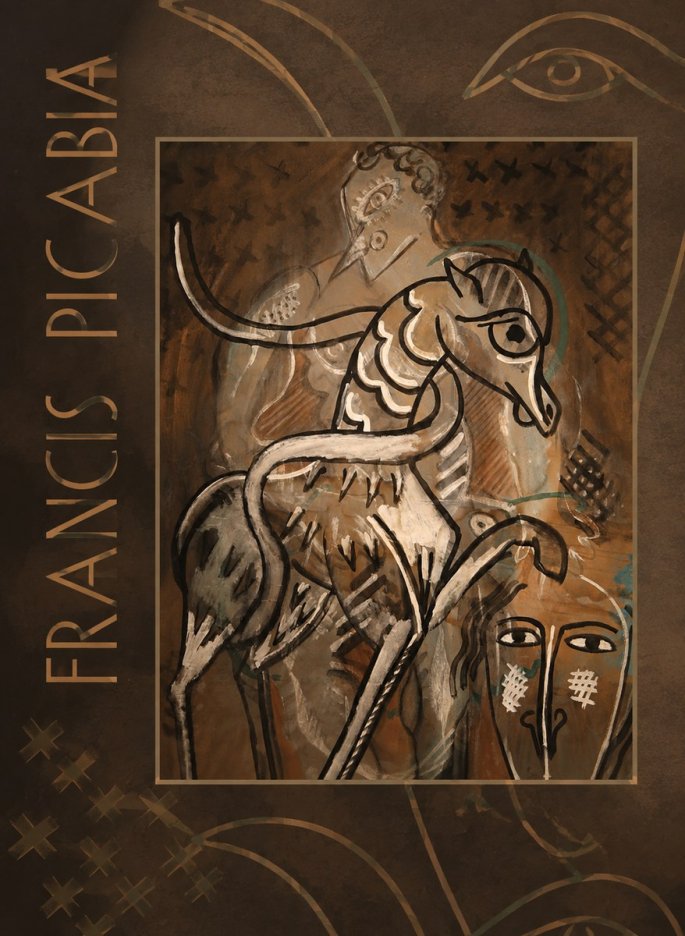 Francis Picabia Stylized Figures and Horse No5 - Plakat