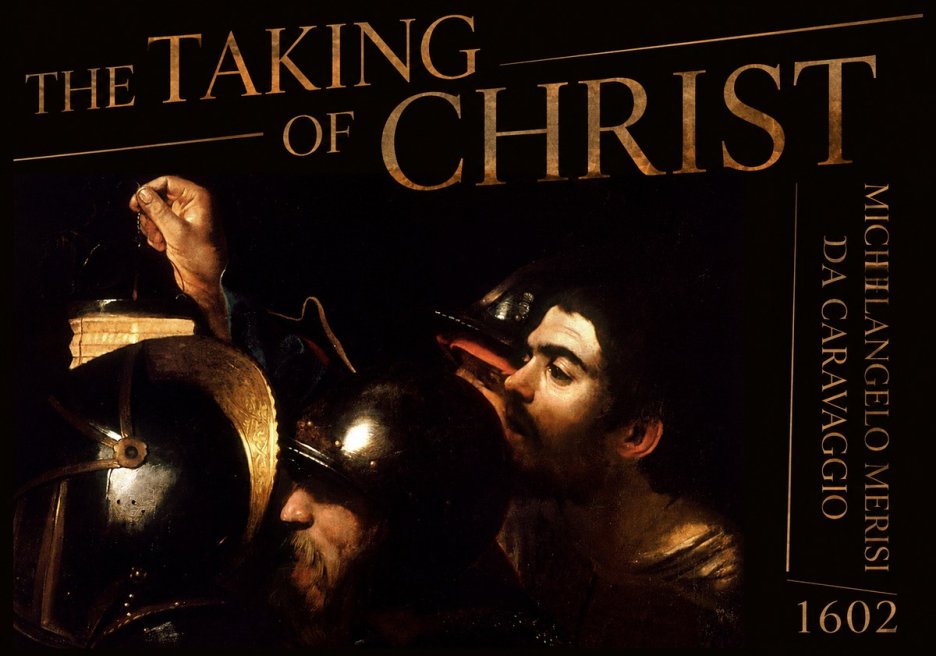 Michelangelo Merisi da Caravaggio The Taking of Christ I No5 - Plakat