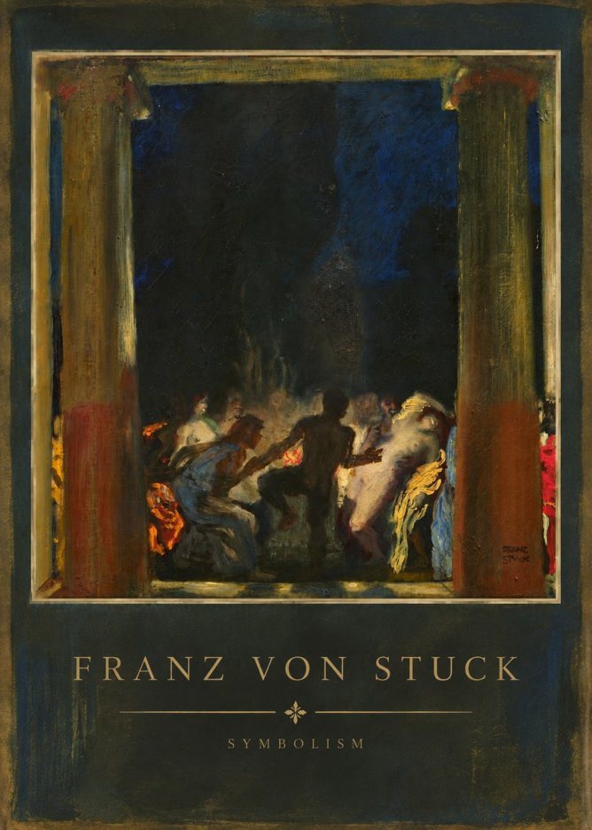 Franz von Stuck Bacchic Revel No6 - Plakat