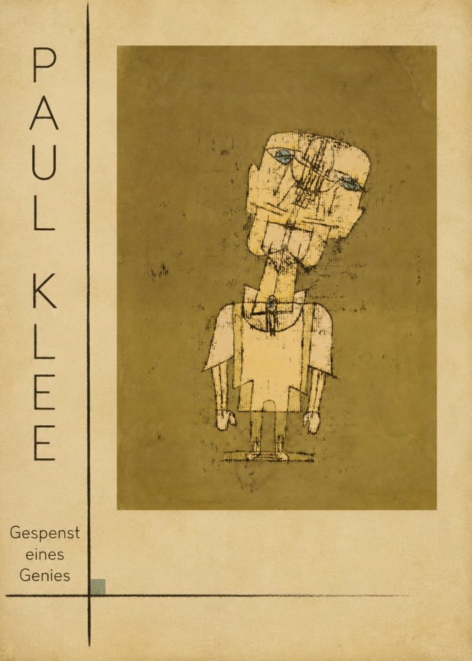 Paul Klee Gespenst Eines Genies No2 - Plakat