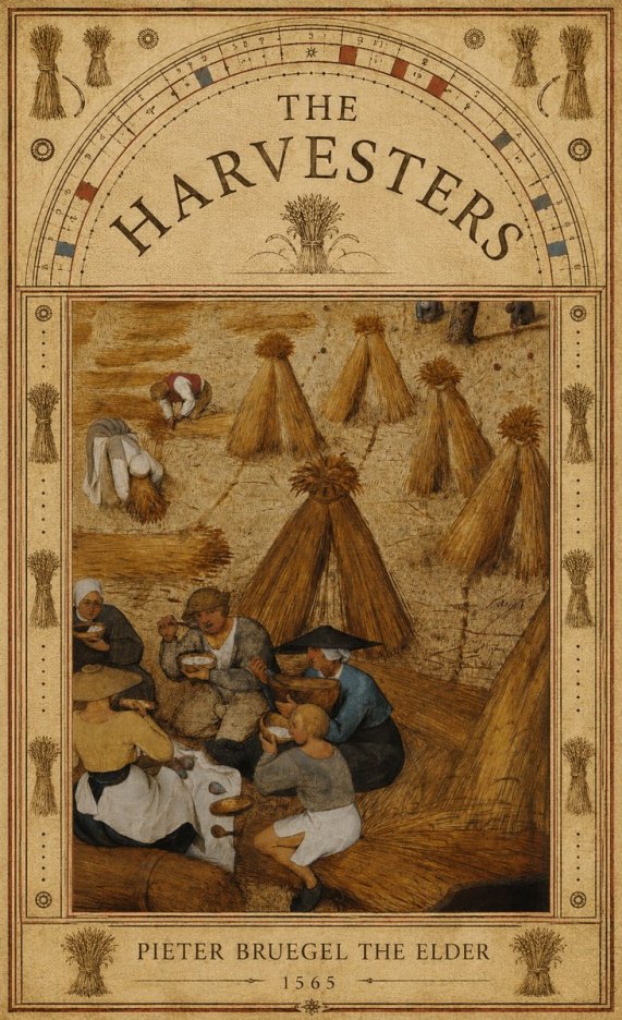 Pieter Bruegel The Harvesters I No3 - Plakat