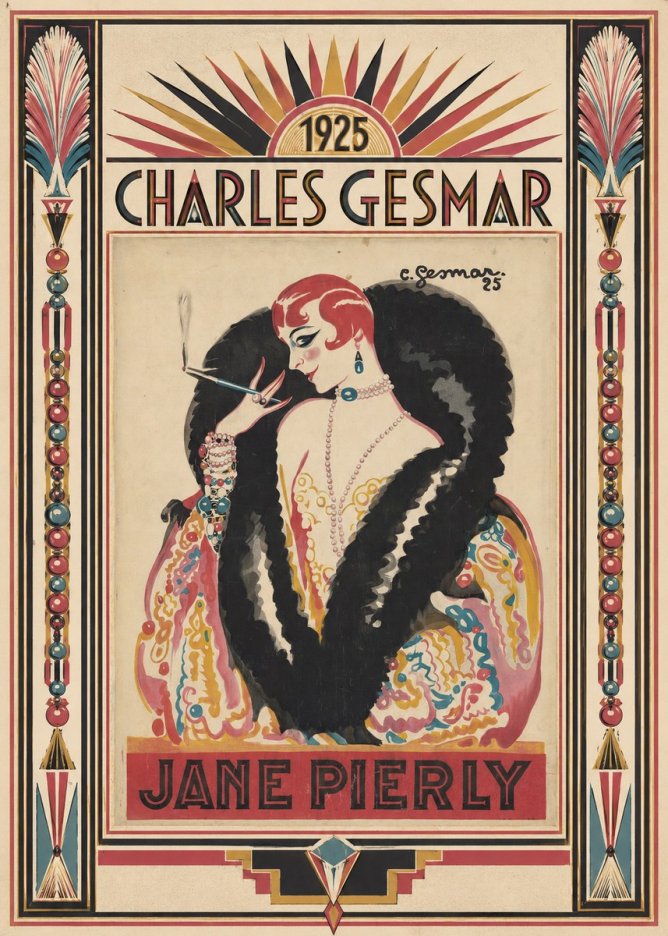 Charles Gesmar Jane Pierly No2 - Plakat