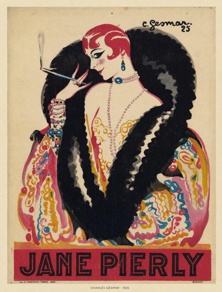 Charles Gesmar Jane Pierly No6 - Plakat