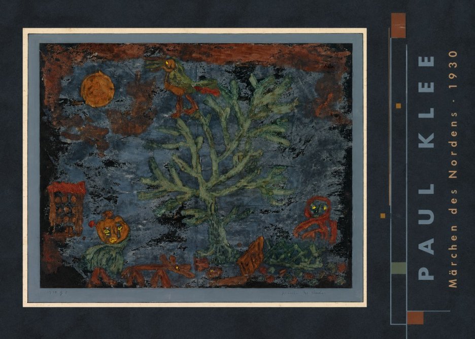 Paul Klee Märchen Des Nordens No3 - Plakat
