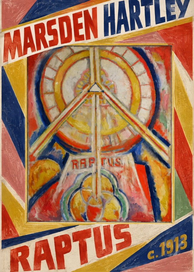 Marsden Hartley Raptus No5 - Plakat