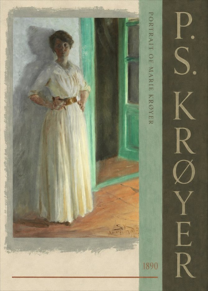 P.S. Krøyer Portrait of Marie Krøyer No6 - Plakat