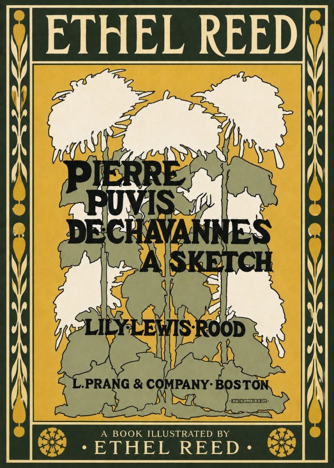 Ethel Reed Pierre Puvis De Chavannes a Sketch No3 - Plakat