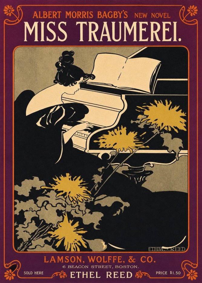 Ethel Reed Miss Traumerei. No2 - Plakat
