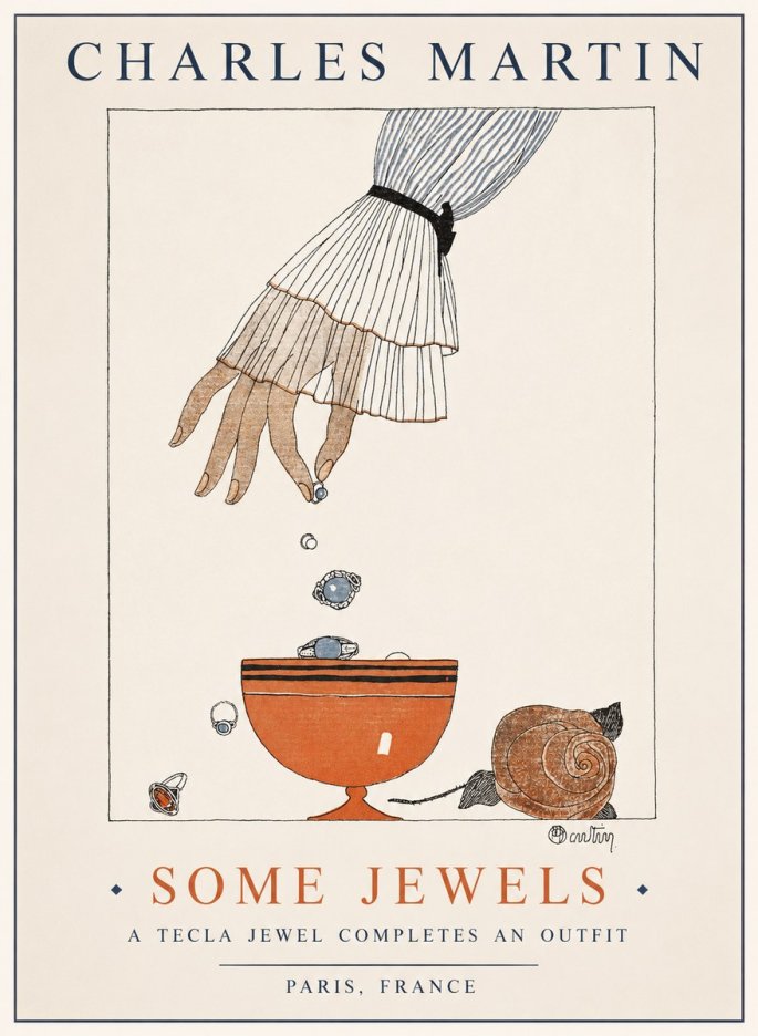 Charles Martin Some Jewels No1 - Plakat