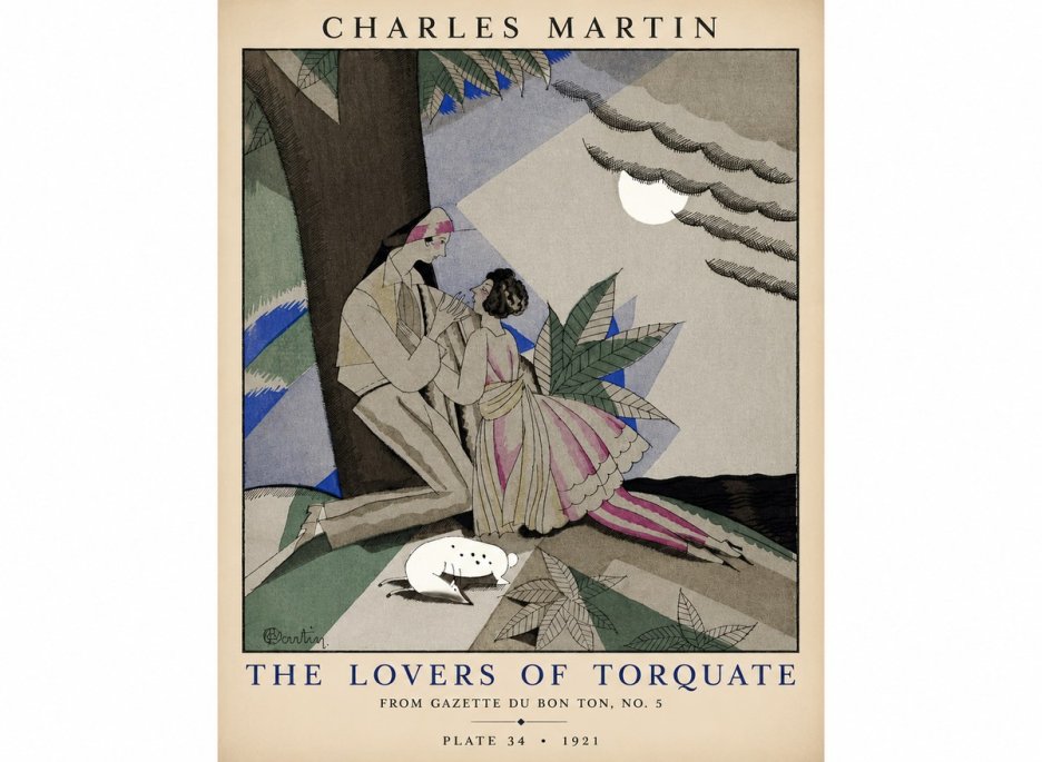 Charles Martin The Lovers of Torquate No1 - Plakat