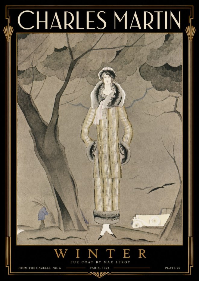 Charles Martin Winter No6 - Plakat