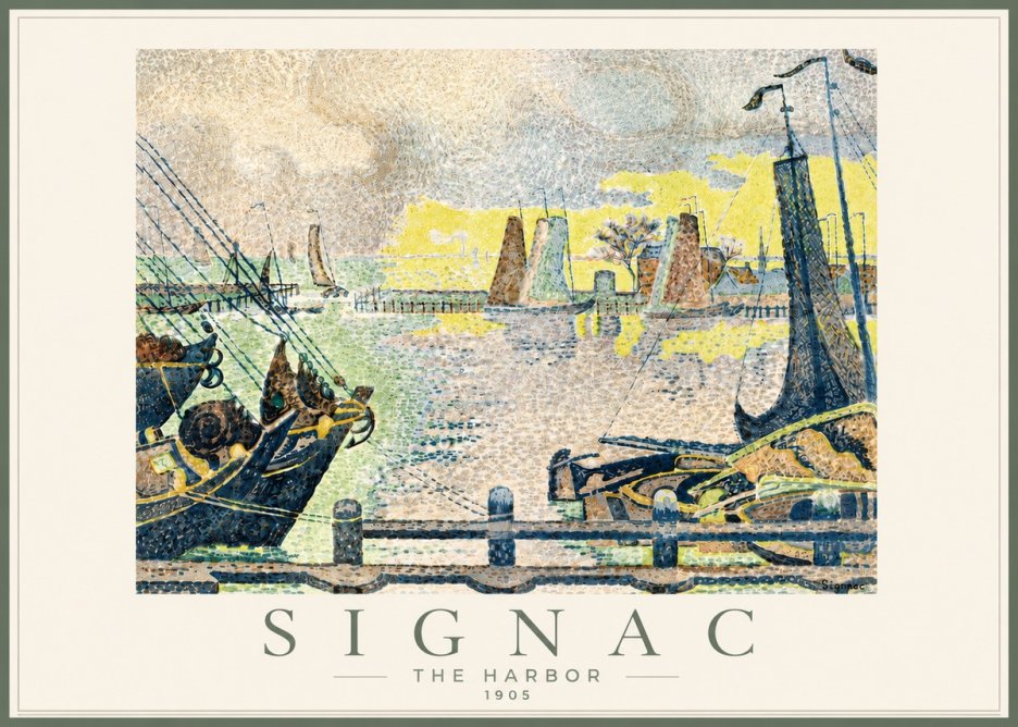 Signac The Harbor III No4 - Plakat