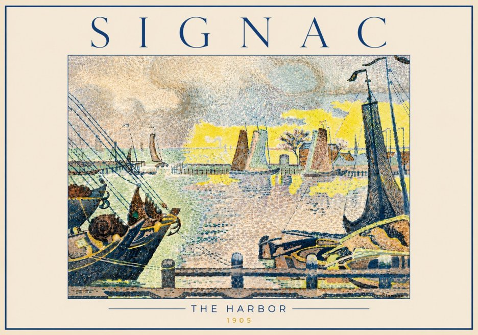 Signac The Harbor III No6 - Plakat