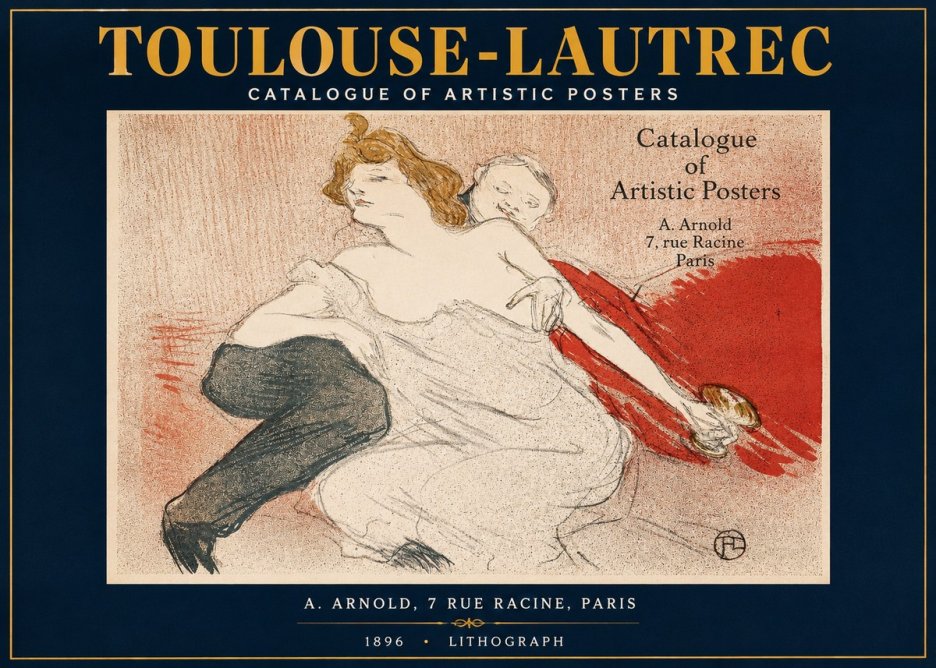 Toulouse-Lautrec Catalogue of Artistic Posters No2 - Plakat