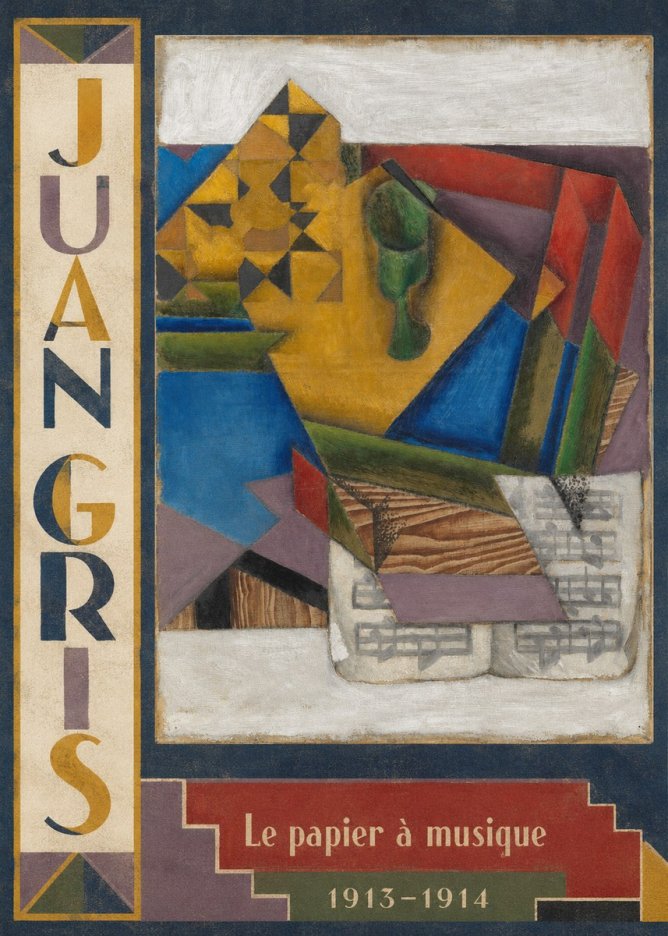 Juan Gris Le Papier À Musique No2 - Plakat