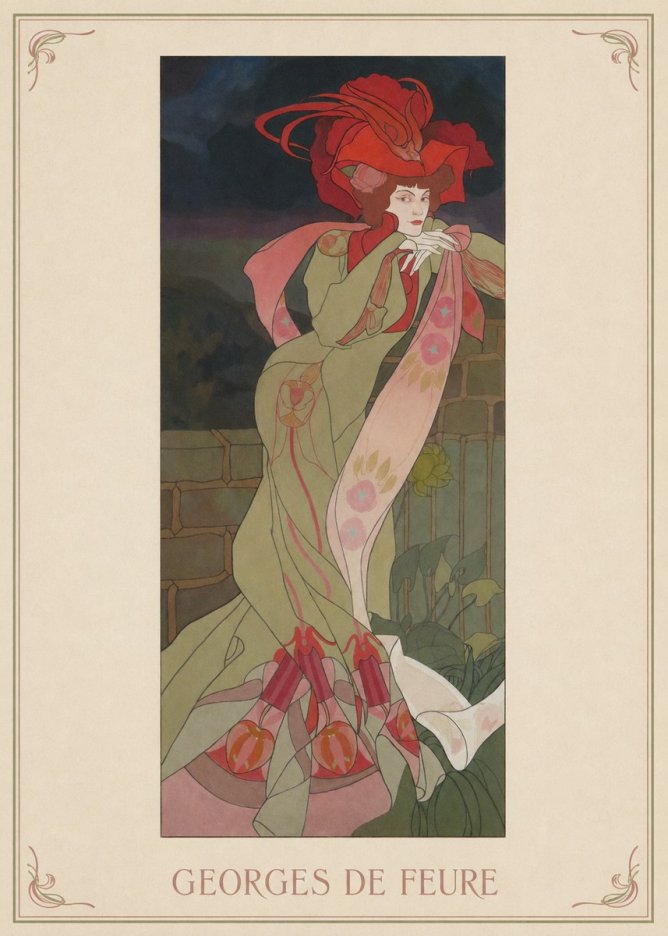 Georges de Feure Georges De Feure I No3 - Plakat