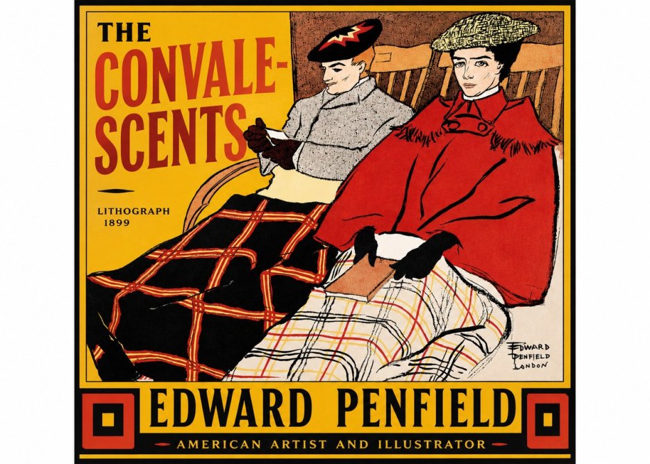 Edward Penfield The Convalescents No3 - Plakat