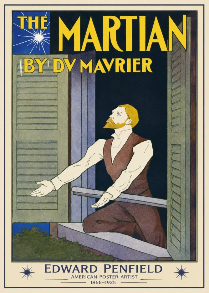 Edward Penfield The Martian by Dv Mavrier No1 - Plakat
