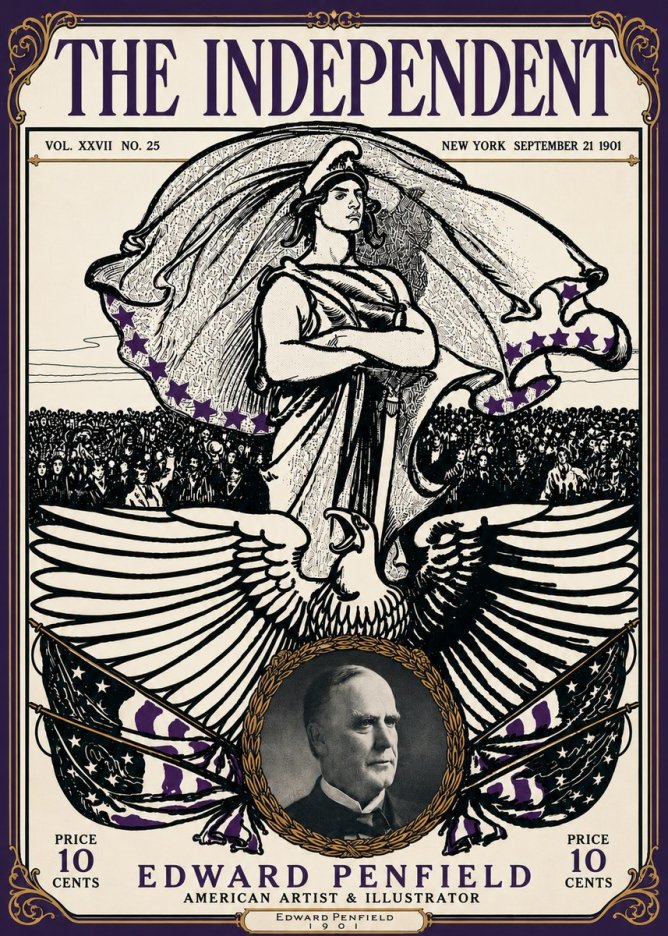 Edward Penfield The Independent No6 - Plakat