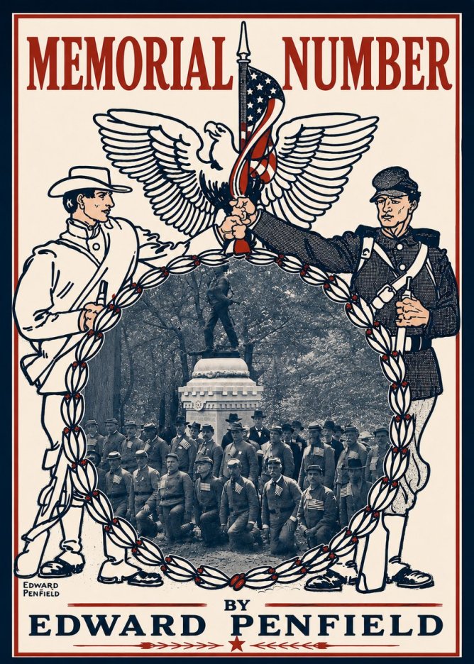 Edward Penfield Memorial Number No5 - Plakat