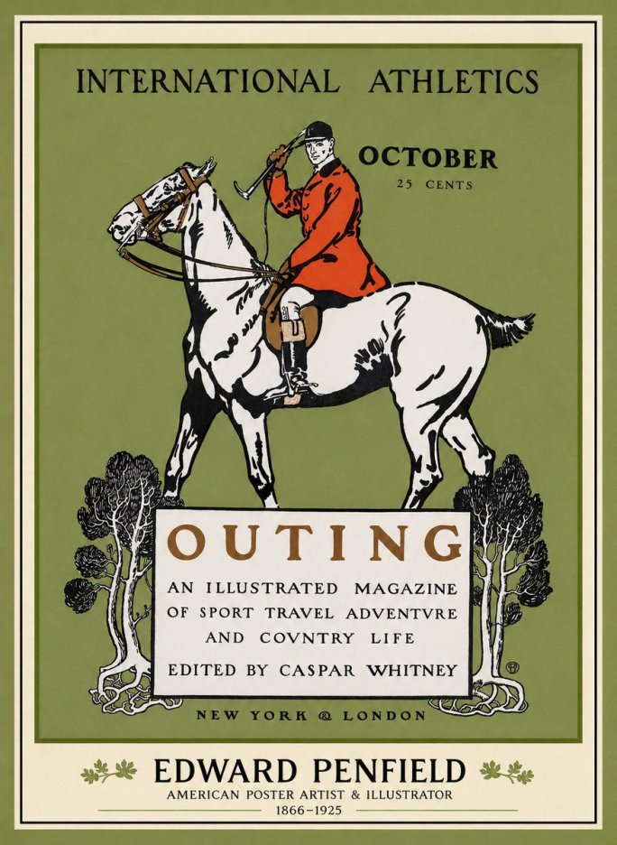 Edward Penfield Outing No1 - Plakat