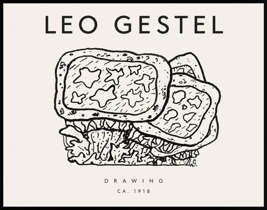 Leo Gestel Drawing Ca. 1918 No1 - Plakat