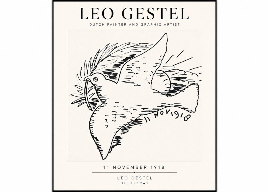 Leo Gestel 11 November 1918 No2 - Plakat