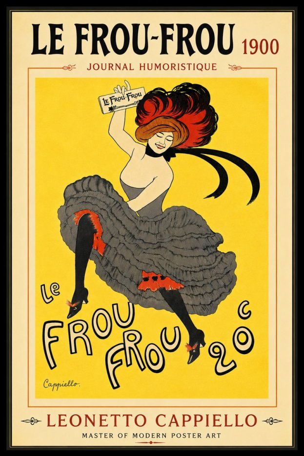 Leonetto Cappiello Le Frou-frou No5 - Plakat