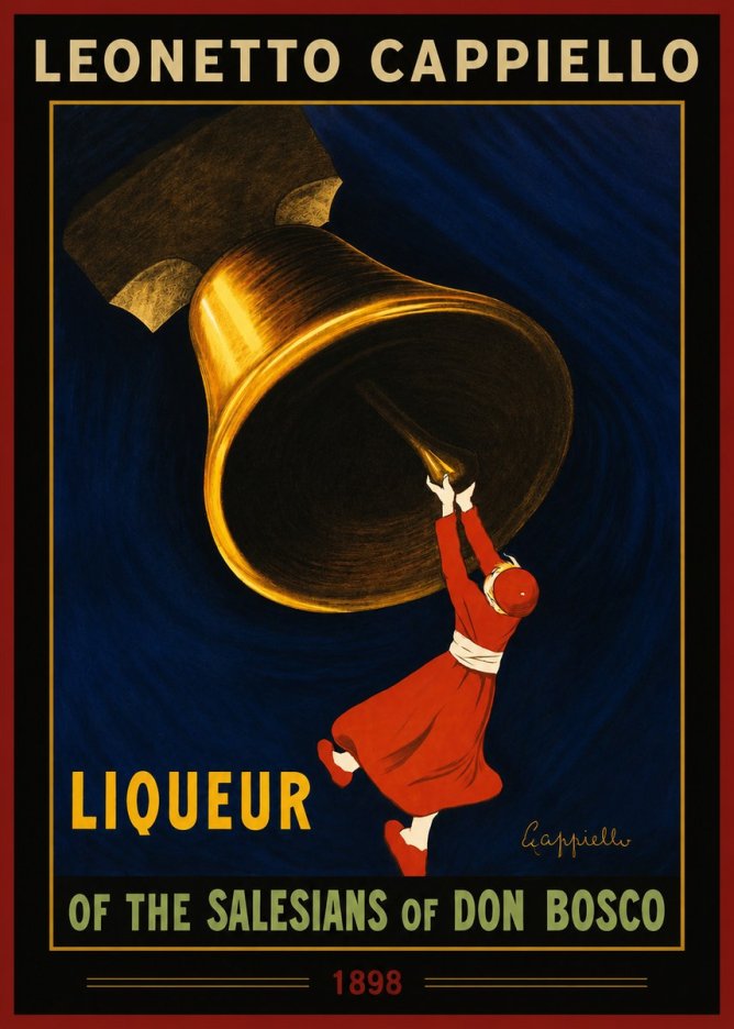 Leonetto Cappiello Liqueur of the Salesians of Don Bosco No2 - Plakat