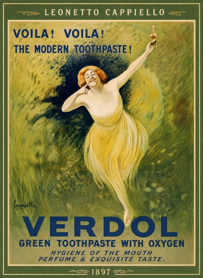 Leonetto Cappiello Verdol No5 - Plakat