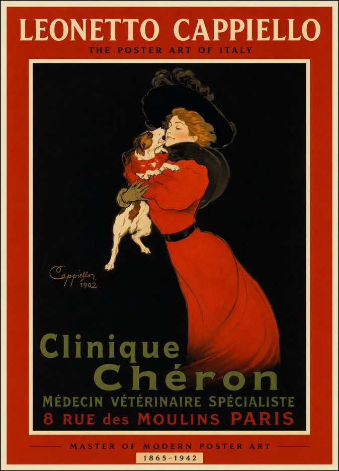 Leonetto Cappiello Clinique Chéron No2 - Plakat