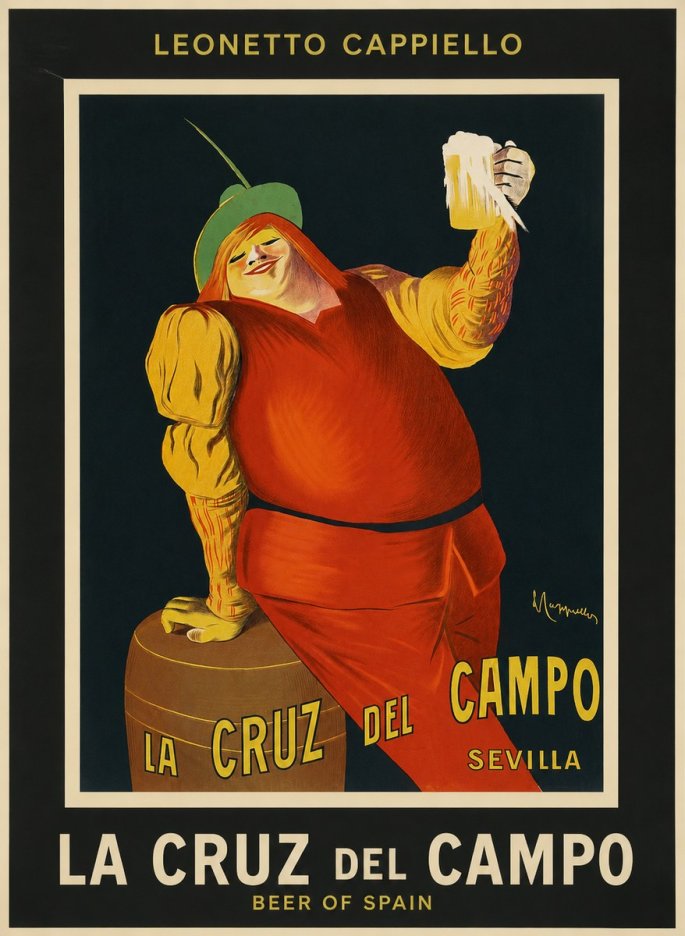 Leonetto Cappiello La Cruz Del Campo No1 - Plakat
