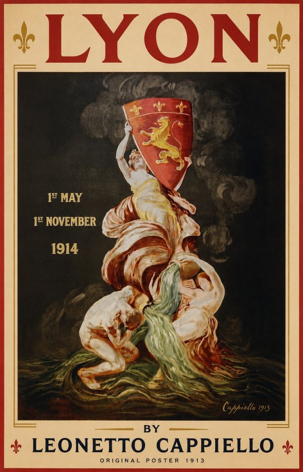 Leonetto Cappiello Lyon No2 - Plakat